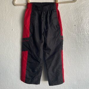 Nike Black and Gray Mesh Athletic Pants